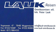Logo Busunternehmen Lauk